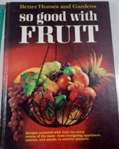Vintage 1967 Better Homes and Gardens So Good With Fruit Cookbook Hardcover Good - £4.67 GBP