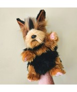 Yorkie Terrier Dog Hand Puppet Full Body by Hansa Real Look Plush Learni... - £44.55 GBP