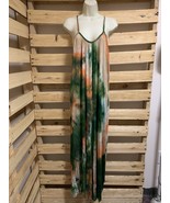 Cherie Los Angeles Tie-Dye Romper Woman’s Size S Orange Green KG Casual ... - $27.38 CAD
