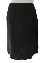 Morton Bernard Skirt, Size 8, Gray, Front Slash Pockets, Back Zipper, Lined - $7.90