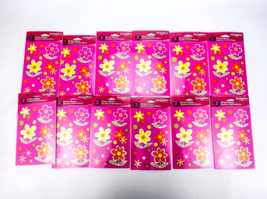 Vintage American Greetings Stickers Floral Flowers Y2K Bright Daisy Lot ... - £30.39 GBP