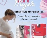 KIT BEBE FERTILIDAD Para Mujeres POWER MAKER- FEM PLUS Ayudan Hormonas F... - $106.91