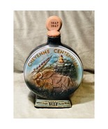 Vintage Jim Beam Cheyenne Centennial (1867-1967) Collector&#39;s Decanter-EM... - $41.58