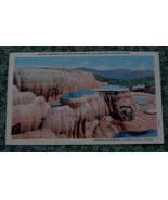 Vintage Color Tone Postcard, Mammoth Hot Springs Terraces, Yellowstone -... - £3.11 GBP