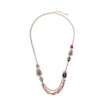 Insect Long Necklace Trendy Alloy Vintage Necklaces for Women Fashion Jewelry - $20.92