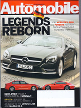 AutoMobile Magazine February 2012 Legends Reborn Mercedes, BMW, Porsche - £1.97 GBP