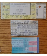 Bon Jovi 3 Vintage Ticket Stubs 1987 Madison Square Gardens NY Great Woo... - $25.71 CAD