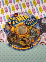 Vintage 1995 Marvel Comics X-Men Hero Pack Fat Slammer Caps Set, SEALED - $14.99