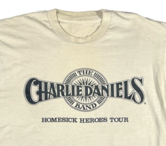 Original 1988 Charlies Daniels Band Homesick Heroes Concert Tour Vintage... - £125.13 GBP