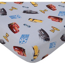 Disney Cars Fitted Crib Sheet 100% Soft Breathable Microfiber, Baby Shee... - $33.99