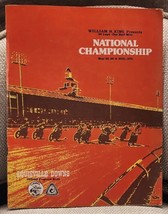 Vintage 1976 Louisville Downs National Championship Motorcycle Racing Program - £13.40 GBP