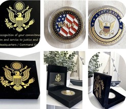 U.S. Navy Vietnam Veteran Challenge Coin. USN - £21.64 GBP
