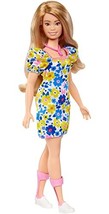 Barbie Fashionistas Doll # 208, Doll with Down Syndrome Wearing Floral D... - £10.08 GBP