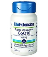 2 Pack Life Extension Super Ubiquinol CoQ10 Enhanced Mitochondrial Suppo... - $51.00