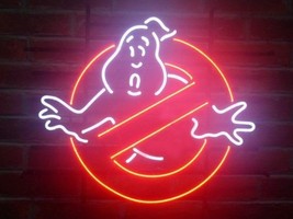 New Ghostbusters Ghost Game Room Pub Bar Neon Sign 20&quot;x16&quot; - £123.47 GBP