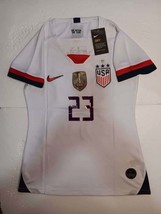 Christen Press USA USWNT 2019 World Cup 4 Star Home Womens Soccer Jersey 2019-20 - £59.95 GBP