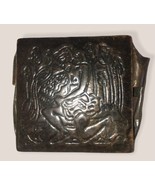 Vintage Leather Wallet Made In India Naked Woman At The River 1950’s M M... - £33.13 GBP