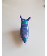 Handmade Clay Marbled Slug Magnet - $146.77 MXN