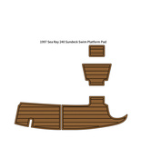 1997 Sea Ray 240 Sundeck Swim Platform Pad Boat EVA Foam Teak Deck Floor... - $325.00