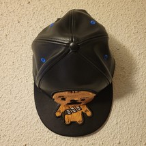 Disney Store Star Wars Chewbacca Faux Leather Adult Baseball Cap Hat CH35 - £10.82 GBP