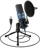 Usb Microphone, Tonor Computer Cardioid Condenser Pc.Gaming Mic With, 777. - £32.37 GBP