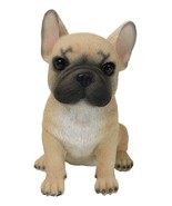 Realistic Adorable Fawn French Bulldog Puppy 6&quot;H Cute Frenchie Dog Figurine - €23,15 EUR