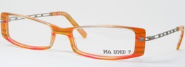 Na Und? Design Marion Ramm 29F070 Orage /PINK /RED /GREEN Eyeglasses 49-16-135mm - £61.87 GBP