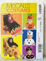 McCall's Costume Toddler Stroller Pumpkin Devil Mouse Ghost Pattern M5501 Uncut - $14.20