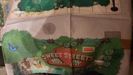 Fisher Price Sweet Streets Loving Family Cloth Floor Play Mat - $9.80