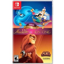 Nintendo Switch disney Classic Games Aladdin and Lion King English - £55.77 GBP