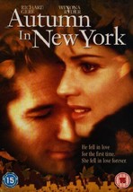 Autumn In New York DVD (2007) Winona Ryder, Chen (DIR) Cert 15 Pre-Owned Region  - £13.99 GBP