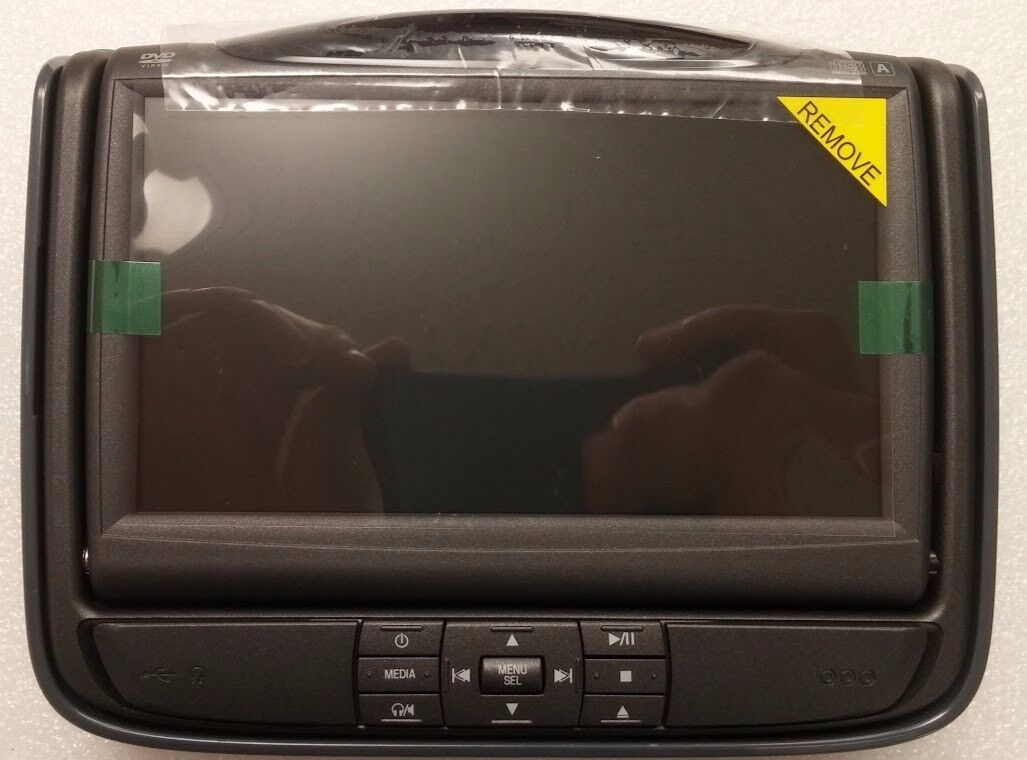 Ford Lincoln headrest LCD video display screen DVD player A. RSE rear