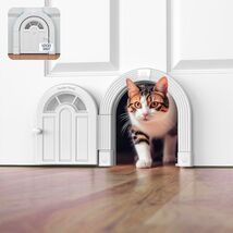 Extra Large Pet Door, 10.25 x 11 No-Flap  Interior Door for Cats up to 3... - €21,12 EUR