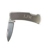 Personalized Folding Pocket Knife - Stainless Steel - Free Engraving - $21.50 CAD