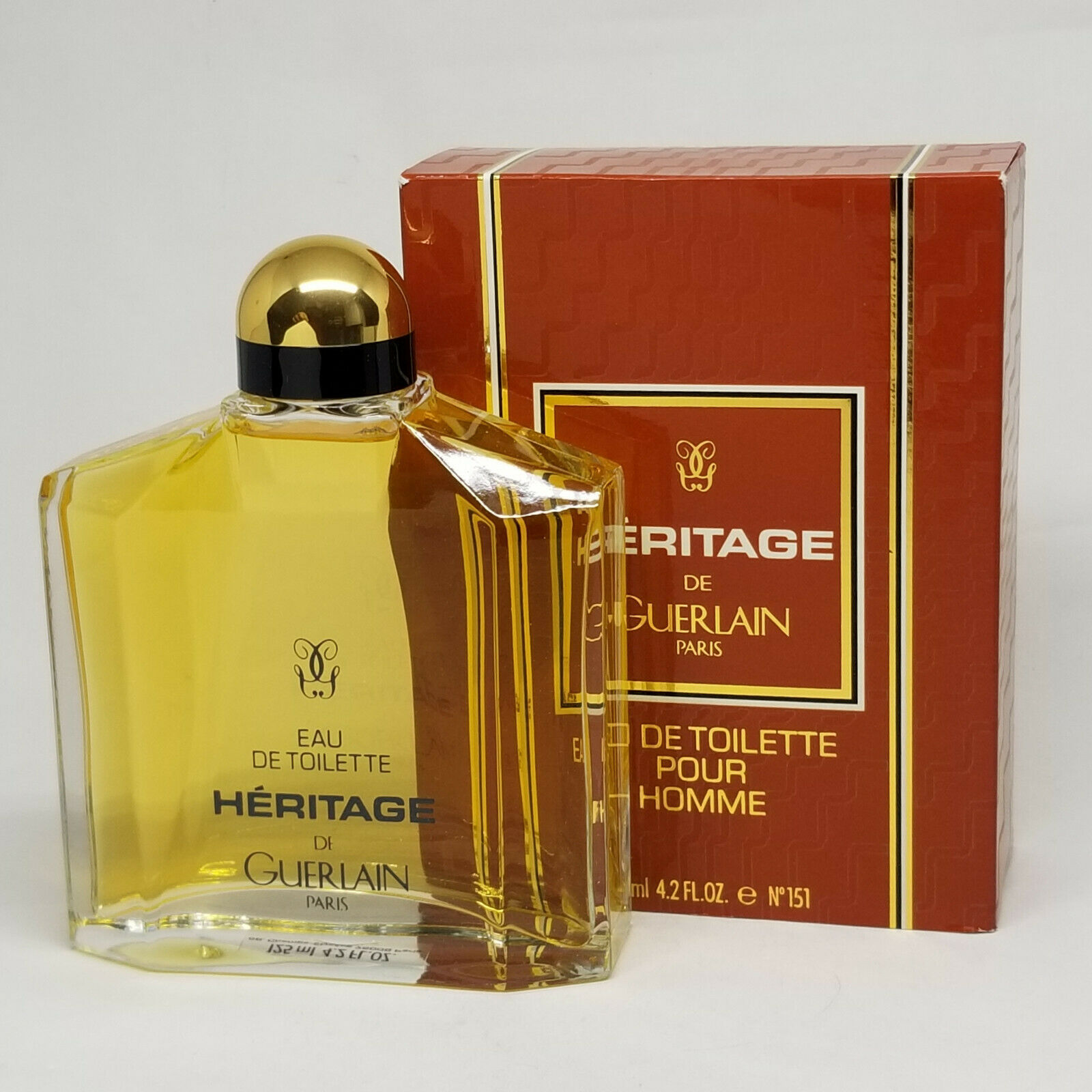 Guerlain Heritage Pour Homme Cologne 4.2 oz Eau De Toilette Splash - $299.98