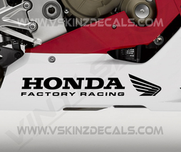 Honda Factory Racing Logo Fairing Decals Kit Stickers Premium Quality 5 ... - $14.00