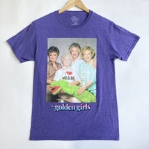 Golden Girls T-shirt Adult S Purple Betty White Miami Unisex Funny Graph... - $8.23