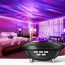 Northern Galaxy Light Aurora Projector, Led Lights For Bedroom With Essential Oi - £39.37 GBP