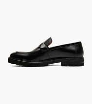 Stacy Adams Hale Moc Toe Bit Slip On Walking Shoes Black 25678-001 image 2