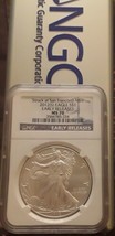 2012 Silver American Eagle Coin MS-70 NGC - Early Release NGC Collector ... - £46.51 GBP