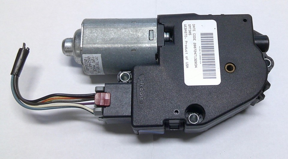 03 - 09 TRAILBLAZER ENVOY  04 - 07 RAINIER SUNROOF MOTOR OEM TESTED 2591... - $35.55