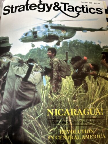 Strategy & Tactics Magazine #120 Nicaragua! Unpunched - $15.87