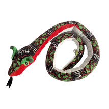 Dragon Bone Red Green Black Wild Republic Snake Plush, Stuffed Animal, Plush Toy - £9.62 GBP
