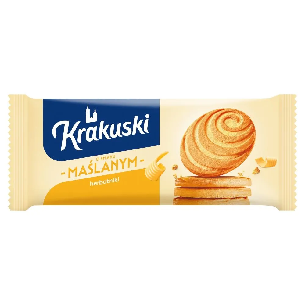 Krakuski butter cookies PLAIN BUTTER -1 pack/200g/ FREE SHIPPING - $11.87