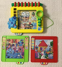 Blue&#39;s Clues Handy Dandy Notebook Look Seek &amp; Find (1998) TYCO Toy Game - £31.53 GBP