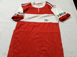 vintage rare Sport red Trikot Adidas 80 Gr.XS - $49.84