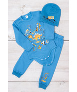 Clothing Set (infant boys), Demi-season,  Nosi svoe 5052-023-33-4 (holub... - $617.46 MXN+