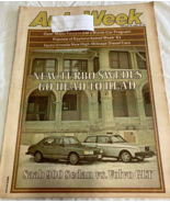 AutoWeek magazine February 16, 1981 issue Saab Volvo cover - $27.70 CAD