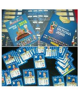 RUSSIA 2018 WORLD CUP CARD GAME + PANINI ALBUM + POSTER + MAGAZINE - £39.05 GBP