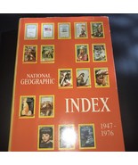 National Geographic Society Index 1947-1976 Picture History Research Awards - £12.58 GBP